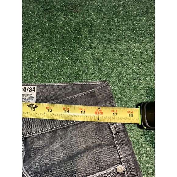 VTG Y2K Avirex Jeans Mens 34x32 Baggy Wide Leg - Picture 9 of 9